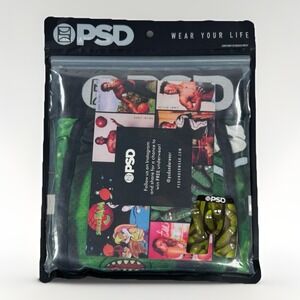 PSD Rick and Morty T-BLK R&M‎ RL PICKLES Boxer Briefs Men's Size XL  40-42 NWT